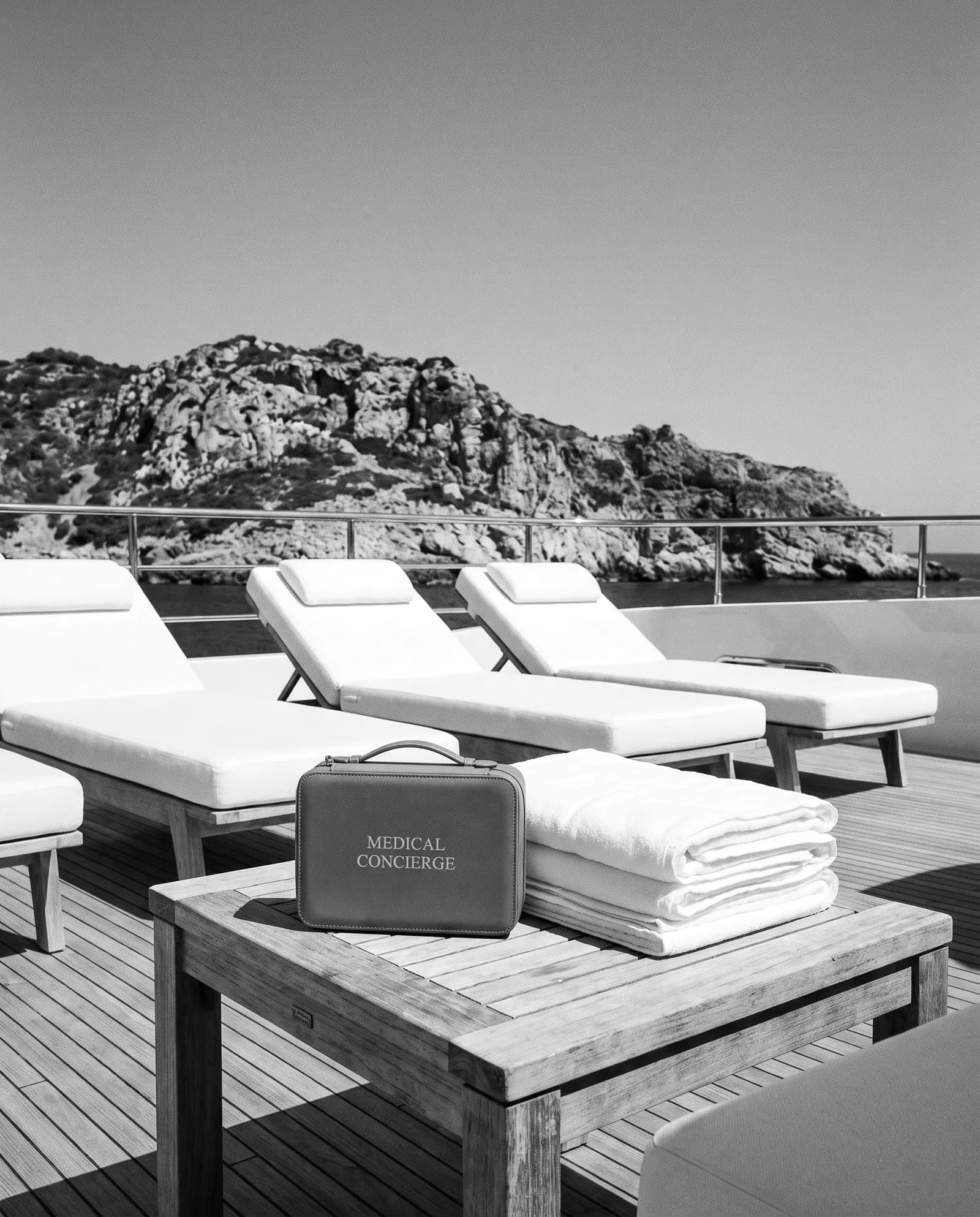 On board a yacht